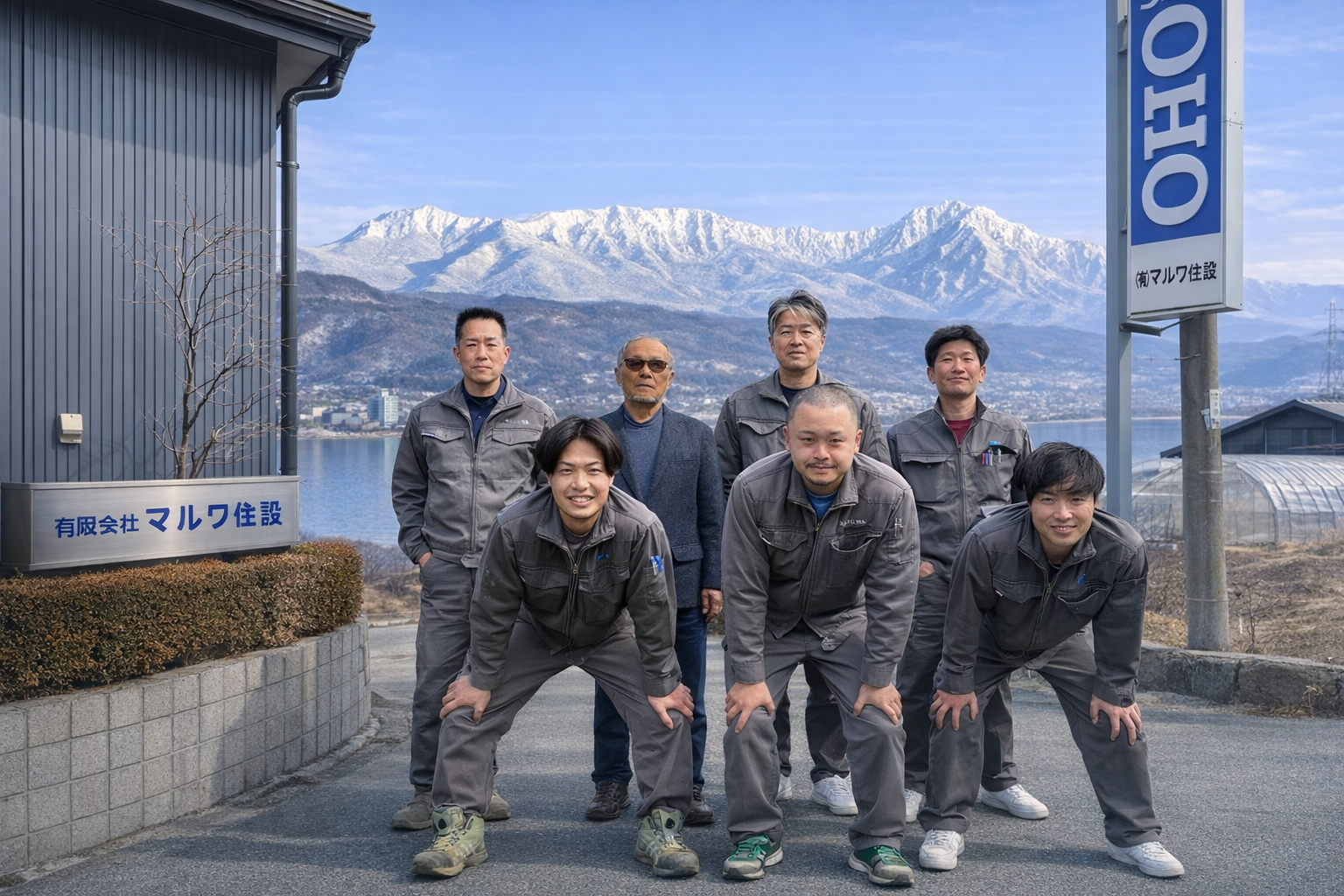 マルワ住設の施工風景